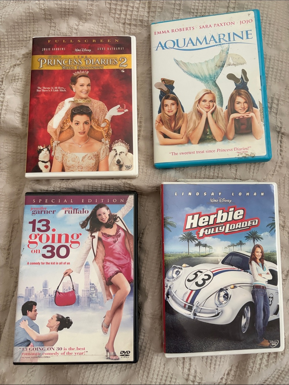Classic Family Movie DVD Collection - Assorted Covers (White, Blue, Red)